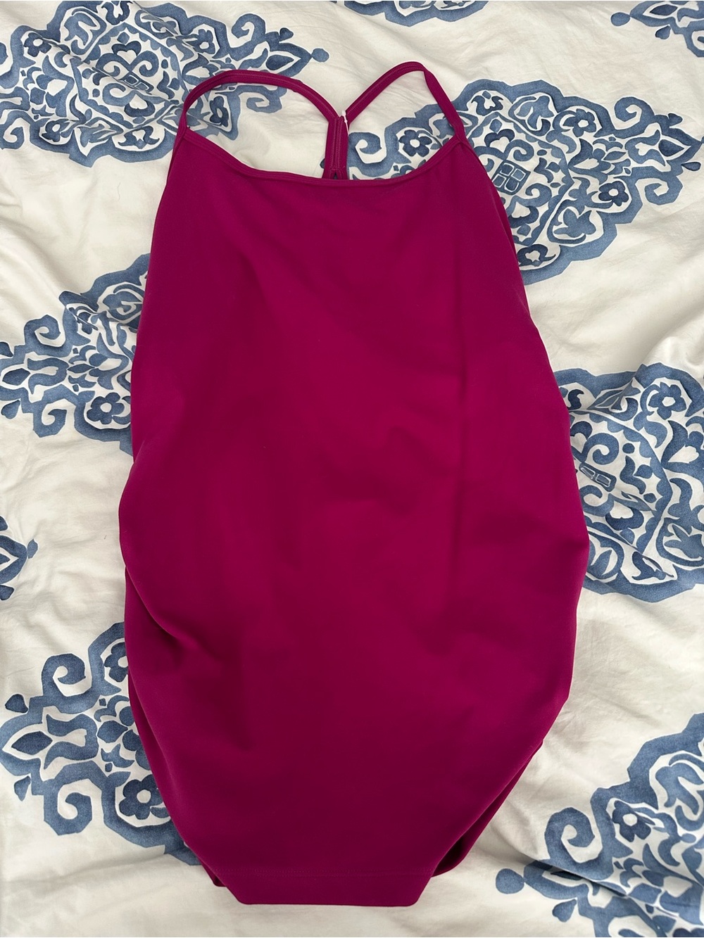 CRZ YOGA Magenta Strapback tank top